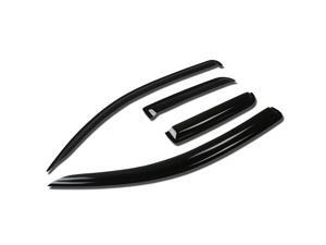 For 2007 to 2013 Tundra Double Cab 4pcs Window Vent Visor Deflector Rain Guard (Dark Smoke) 08 09 10 11 12 For 2007 to 2013 Tundra Double Cab 4pcs Window Vent Visor Deflector Rain Guard (Dark Smoke) 08 09 10 11 12