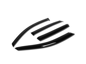 For 2003 to 2008 Infiniti FX35 / FX45 4pcs Window Vent Visor Deflector Rain Guard (Dark Smoke) 04 05 06 07 For 2003 to 2008 Infiniti FX35 / FX45 4pcs Window Vent Visor Deflector Rain Guard (Dark Smoke) 04 05 06 07