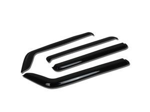 For 2006 to 2010 Hummer H3 GMT345 4pcs Window Vent Visor Deflector Rain Guard (Dark Smoke) 07 08 09 For 2006 to 2010 Hummer H3 GMT345 4pcs Window Vent Visor Deflector Rain Guard (Dark Smoke) 07 08 09