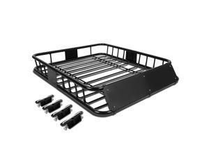 48" x 40" Mild Steel Roof Rack Top Cargo Carrier Basket Universal 48" x 40" Mild Steel Roof Rack Top Cargo Carrier Basket Universal