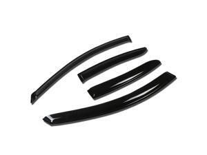 For 2010 to 2013 Mazda 3 4DR 4pcs Window Vent Visor Deflector Rain Guard (Dark Smoke) 11 12 For 2010 to 2013 Mazda 3 4DR 4pcs Window Vent Visor Deflector Rain Guard (Dark Smoke) 11 12