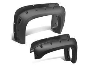 For 2007 to 2013 Chevy Silverado 1500 69.3"Bed Fleetside Pocket -Riveted Wheel Fender Flares Complete Set For 2007 to 2013 Chevy Silverado 1500 69.3"Bed Fleetside Pocket -Riveted Wheel Fender Flares Complete Set