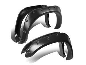 For 2003 to 2009 Dodge Ram Grain Textured Pocket -Riveted Style Side Fender / Cover / Protector Wheel Flares (Black) 3rd gen For 2003 to 2009 Dodge Ram Grain Textured Pocket -Riveted Style Side Fender / Cover / Protector Wheel Flares (Black) 3rd gen