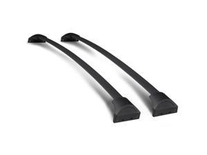 For 2016 to 2018 Honda Pilot 2Pcs Aluminum Black Cross Bar Roof Top Rack Luggage Cargo Carrier 17 For 2016 to 2018 Honda Pilot 2Pcs Aluminum Black Cross Bar Roof Top Rack Luggage Cargo Carrier 17