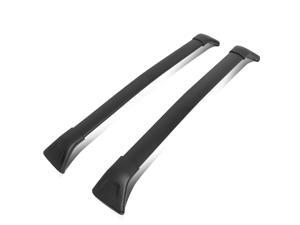 For 2017 to 2018 Mazda CX -5 CX5 Compass Pair Factory Style Aluminum Roof Rack Rail Cross Bar Cargo / Luggage Carrier For 2017 to 2018 Mazda CX -5 CX5 Compass Pair Factory Style Aluminum Roof Rack Rail Cross Bar Cargo / Luggage Carrier