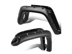 For 2007 to 2014 FJ Cruiser Pocket Riveted Style Wheel Fender Flares 4Pcs Matte Black 08 09 10 11 12 13 For 2007 to 2014 FJ Cruiser Pocket Riveted Style Wheel Fender Flares 4Pcs Matte Black 08 09 10 11 12 13