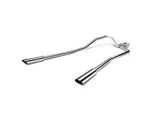 Ford F150 11th Gen Dual 3.5" Slant Tip Stainless Steel Catback Exhaust System Ford F150 11th Gen Dual 3.5" Slant Tip Stainless Steel Catback Exhaust System