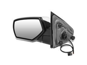 FINDAUTO Rear View Tow Mirrors Compatible with 2014-2018 Chevy GMC 1500 2015-2019 Chevy GMC 2500 HD 3500 HD Towing Mirrors with Left and Right Side Power Heated Without Turn Signal Light