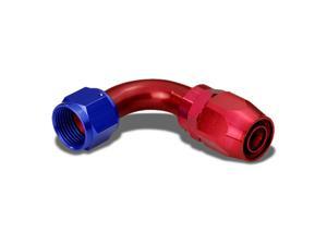4AN Straight Swivel Fuel Line Hose Push-On Male Union Adapter With Reusable End