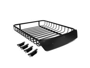 51" x 40" Mild Steel Roof Rack Top Cargo Carrier Basket Universal 51" x 40" Mild Steel Roof Rack Top Cargo Carrier Basket Universal