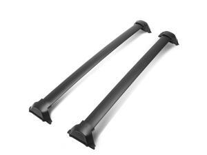 For 2016 to 2018 Honda CRV Pair OE Style Aluminum Roof Rail Cross Bar Baggage Carrier For 2016 to 2018 Honda CRV Pair OE Style Aluminum Roof Rail Cross Bar Baggage Carrier