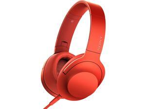 Sony MDR-100AAP h.ear on High-Resolution Dynamic Stereo Headphones w/ Inline Mic (Cinnabar Red) Sony MDR-100AAP h.ear on High-Resolution Dynamic Stereo Headphones w/ Inline Mic (Cinnabar Red)