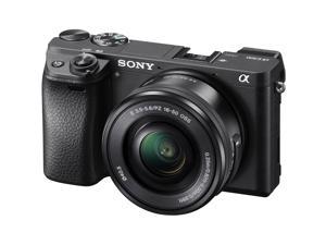 SONY ILCE6300L/B Alpha a6300 Mirrorless Digital Camera w/ 16-50mm Lens