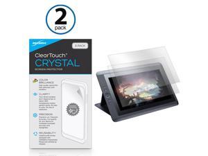 Wacom Cintiq 13HD DTK-1300 Screen Protector, BoxWave [ClearTouch Crystal (2-Pack)] HD Film Skin - Shields From Scratches for Wacom Cintiq 13HD DTK-1300, 13HD Touch DTH-1300