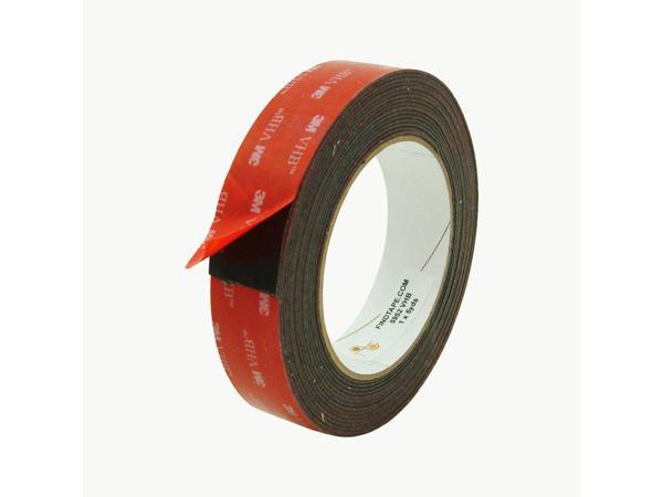 Shurtape CP743 - Premium-Grade Photo Masking Tape - 2 Inch X 60 Yards -  Matte Black Color - 3 Rolls per order