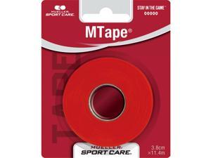 Mueller MTape Non-Elastic Athletic Tape: 1-1/2 in x 30 ft. (Red)