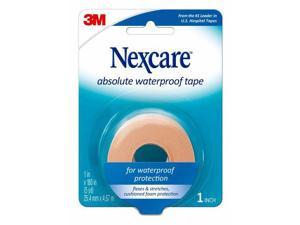 3M Scotch NEX-WPT Nexcare Absolute Waterproof Tape: 1 in x 15 ft. (Tan)
