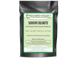 Sodium Chlorite - Salt-Based Chlorinated Chemical Powder Flakes, 12 oz Sodium Chlorite - Salt-Based Chlorinated Chemical Powder Flakes, 12 oz