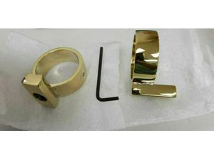 ELIZABETHAN CLASSICS FREESTANDING BRACE RING KIT POLISHED BRASS (LOT OF TWO)