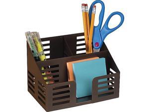 Staples Punched Metal Desktop Organizer (21512) 329886 Staples Punched Metal Desktop Organizer (21512) 329886