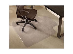 Staples 36" x 48" Medium Pile Carpet Chair Mat Lip 823767