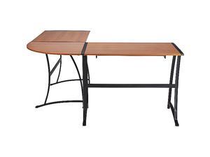 Staples Gillespie L-Shaped Desk 1929202 Staples Gillespie L-Shaped Desk 1929202