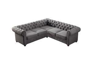 Garcia Sectional Sofas, Grey Garcia Sectional Sofas, Grey