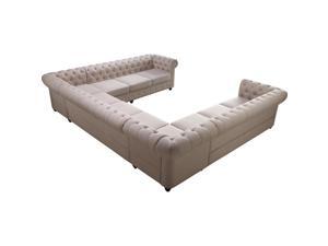 Garcia Sectional Sofas, Tan Garcia Sectional Sofas, Tan