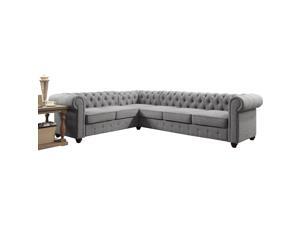 Garcia Sectional Sofas, Grey Garcia Sectional Sofas, Grey