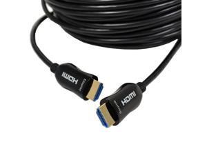Logico 30ft FIBER OPTIC HDMI CABLE 4K – HDMI 2.0 a/b Compliant, HDCP 2.2 Super High-Speed, Ultra HD HDMI ARC cable with HDR. Perfect for HDTV/Projector/Home Theatre/Roku TV/Apple TV/Video Game Console Logico 30ft FIBER OPTIC HDMI CABLE 4K – HDMI 2.0 a/b Compliant, HDCP 2.2 Super High-Speed, Ultra HD HDMI ARC cable with HDR. Perfect for HDTV/Projector/Home Theatre/Roku TV/Apple TV/Video Game Console