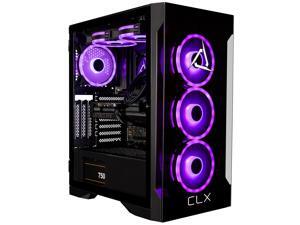 CLX Gaming Desktop - Intel Core i7 14700KF 3.4GHz 20-Core Processor, 32GB DDR5 Memory, GeForce RTX 4070 SUPER 12GB GDDR6X Graphics 1TB NVMe M.2 SSD, WiFi, Win 11 Home 64-bit