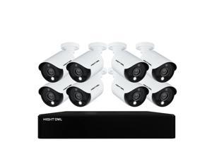 Night Owl CL-TA2-1618L Expandable 16 Channel Wired DVR w(8) 1080p Wired Spotlight Cameras & 1TB Hard Drive Night Owl CL-TA2-1618L Expandable 16 Channel Wired DVR w(8) 1080p Wired Spotlight Cameras & 1TB Hard Drive