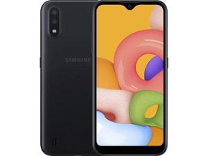Samsung TWSAS111DCP Galaxy A01 4G LTE Smartphone 16GB Total Wireless Prepaid, Black Samsung TWSAS111DCP Galaxy A01 4G LTE Smartphone 16GB Total Wireless Prepaid, Black