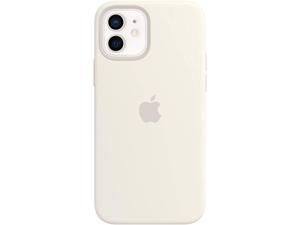 Apple MHL53ZM/A Silicone Case with MagSafe for iPhone 12 | 12 Pro, White