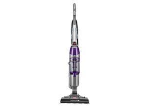 bissell symphony pet steam mop and steam vacuum cleaner for hardwood and tile floors, with microfiber mop pads, 1543a
