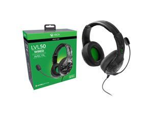 PDP Xbox One Gaming LVL50 Wired Stereo Headset, Black - Lightweight PDP Xbox One Gaming LVL50 Wired Stereo Headset, Black - Lightweight