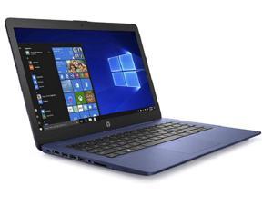 NEW HP Stream 14" Dual Core Intel® Celeron® N4000 (up to 2.6 GHz) 64GB SSD 4GB RAM Windows 10S Royal Blue Included Microsoft Office 365 1 Year 14-cb171wm
Webcam + Microphone