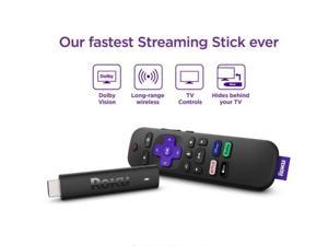 Roku 3820RW Streaming Stick 4K Device 4K HDR Dolby Vision with Voice Remote and TV Controls
