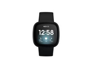 Fitbit FB511BKBK Versa 3 Smartwatch Black