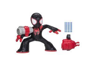 spider-man: into the spider-verse shockstrike mile morales super hero electronic action figure toy