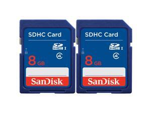 Sandisk SDSDB2-008G-AW46 SDHC 8GB Standard SD, 2-pk Sandisk SDSDB2-008G-AW46 SDHC 8GB Standard SD, 2-pk