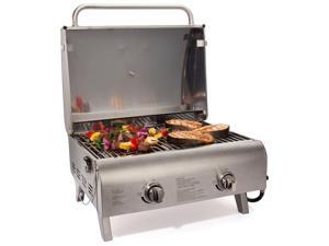 Cuisinart 2-Burner Professional Portable Propane Gas Grill CGG306 Silver Cuisinart 2-Burner Professional Portable Propane Gas Grill CGG306 Silver