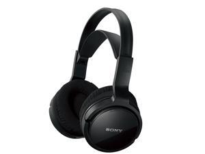 Sony MDR-RF912RK Over-Ear Wireless Radio Frequency Stereo TV Headphone System with 40mm Drivers, Noise Reduction and Long Wireless Range, Black Sony MDR-RF912RK Over-Ear Wireless Radio Frequency Stereo TV Headphone System with 40mm Drivers, Noise Reduction and Long Wireless Range, Black