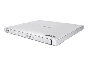 LG GP65NW60 Portable USB External DVD Burner and Drive - White
