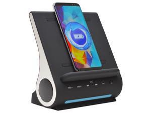 Azpen D100 Wireless Charging Station With Multiple USB Ports + Bluetooth Speaker Azpen D100 Wireless Charging Station With Multiple USB Ports + Bluetooth Speaker