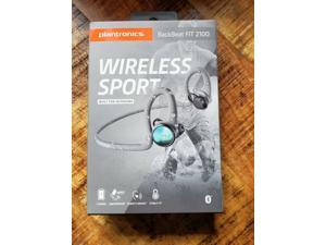 Plantronics 212201-99 BackBeat FIT 2100 Wireless Headphones, Sweatproof and Waterproof in Ear Workout Headphones, Grey Plantronics 212201-99 BackBeat FIT 2100 Wireless Headphones, Sweatproof and Waterproof in Ear Workout Headphones, Grey