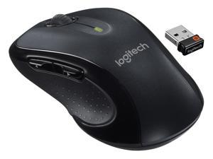 Logitech Advanced Full Size Wireless Mouse, Black