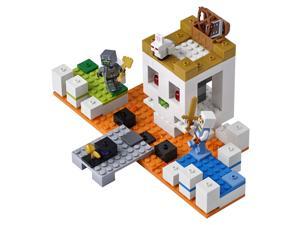 Lego Durable Interactive 198 Piece Minecraft The Skull Arena Set, Multicolored