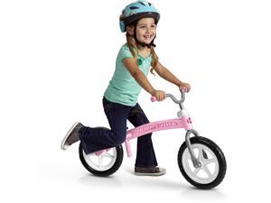 Radio Flyer 800X Glide and Go Age 2.5 to 5 Year Old Kids Balance Bike, Pink
