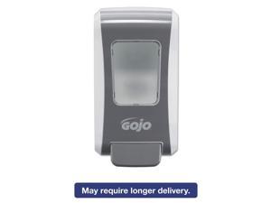 FMX-20 2000mL Foam Soap Dispenser, Push-Style, White/Gray GOJO 5270-06